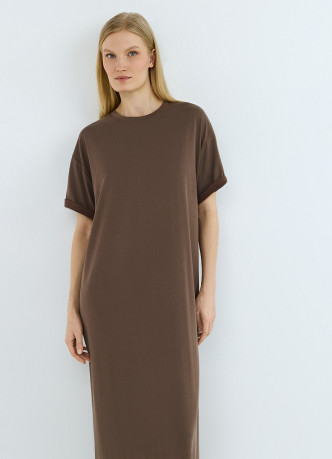 Платье-футболка из вискозы