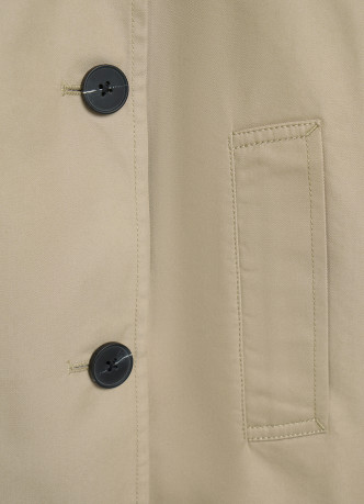 Укороченная куртка-тренч