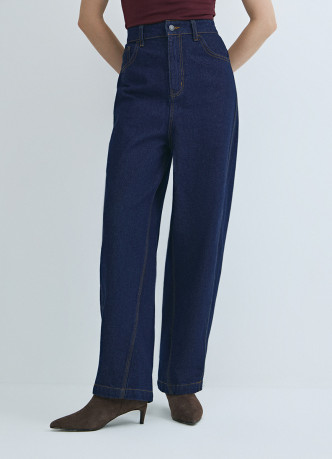 Джинсы Barrel с высокой посадкой