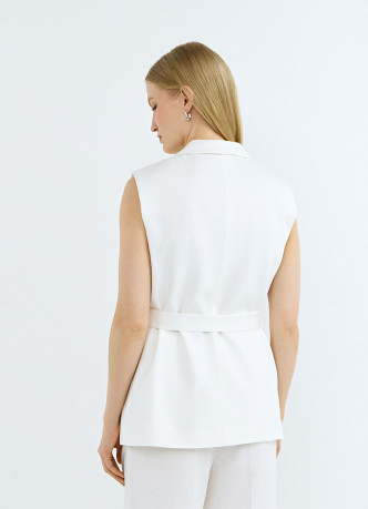 Удлиненный жакет на запах