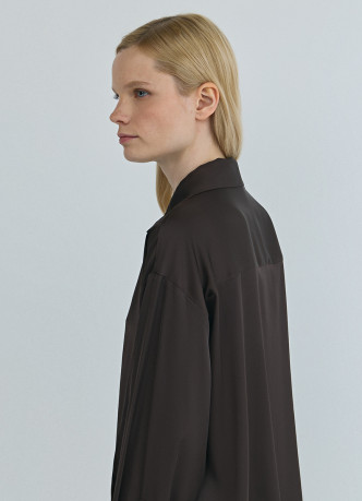 Блузка из сатина