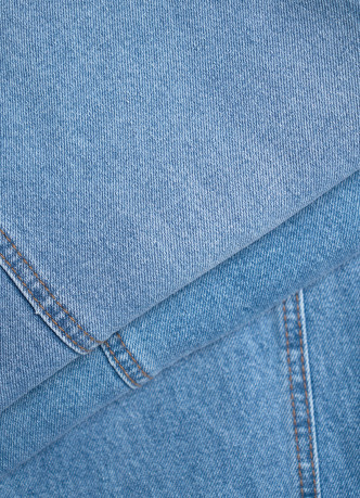 Ультраширокие джинсы средней посадки