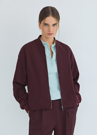 Бомбер на молнии