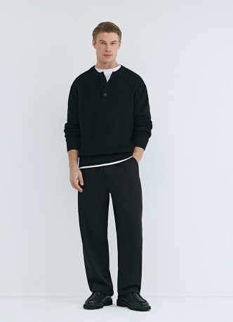 Джемпер из текстурной пряжи