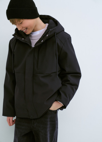 Утеплённая куртка для мальчиков Черный 2999₽