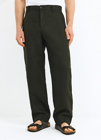 Брюки изо льна