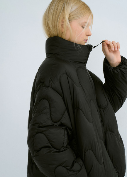 

Пуховик для девочек, Черный