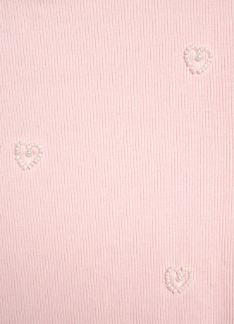 Футболка в рубчик для девочек