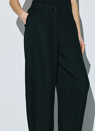 Брюки О-силуэта