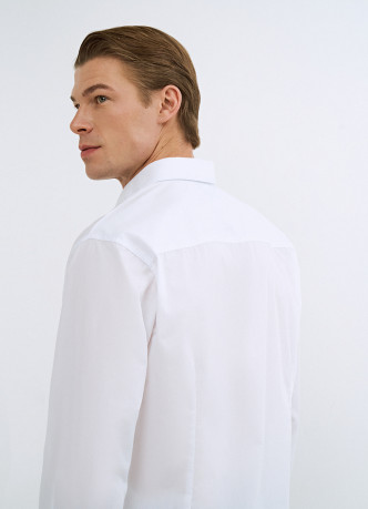 Рубашка Slim из поплина