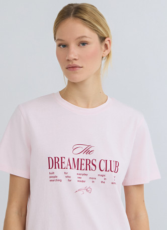 Футболка с принтом