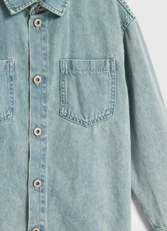 Рубашка джинсовая для мальчиков