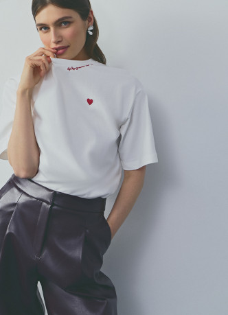 Футболка с принтом