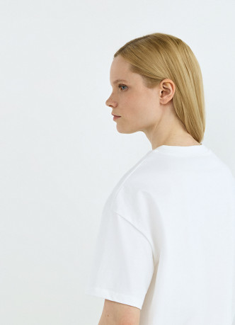 Футболка с цветочным принтом