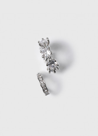 Серьги и каффы, 3 пары