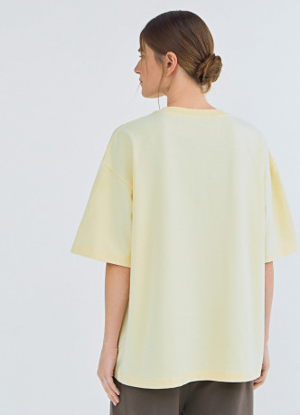 Футболка оверсайз с вышивкой