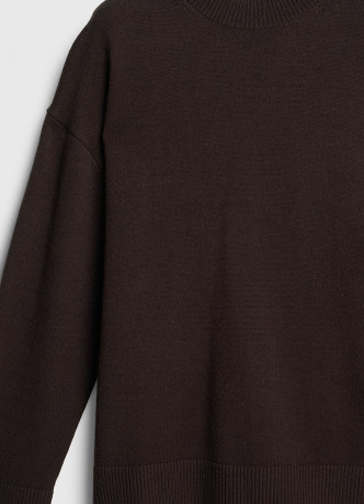 Джемпер с воротником-стойкой