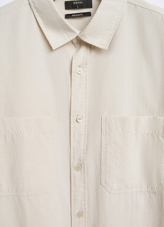 Рубашка из хлопка и лиоцелла