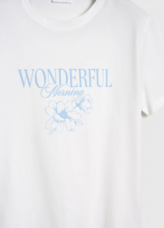 Футболка с принтом