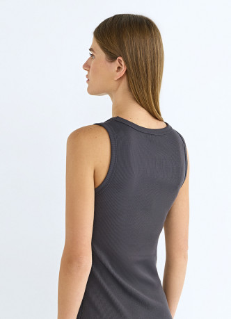 Платье-майка из трикотажа