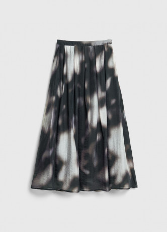 Юбка миди с принтом