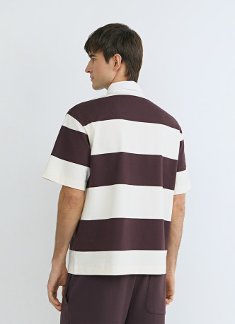 Поло в полоску из хлопка