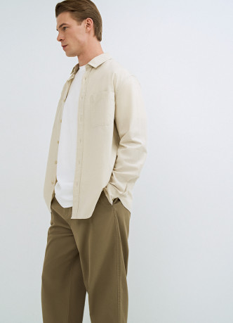 Рубашка из хлопка и лиоцелла