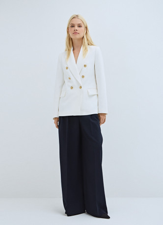 Широкие брюки со стрелками