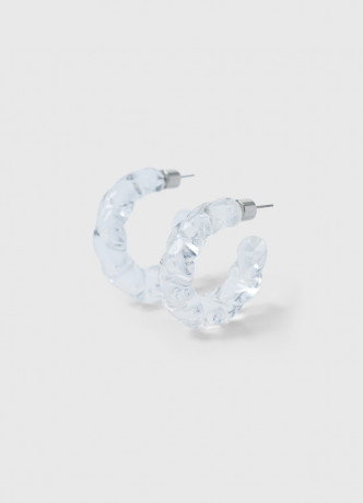 Серьги из стекла