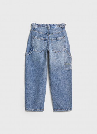 Объёмные джинсы Baggy для девочек