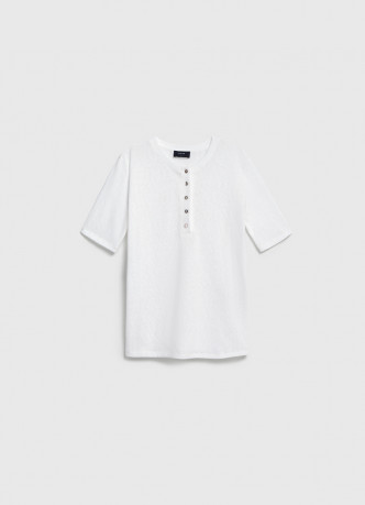 Футболка с вырезом "Хенли"