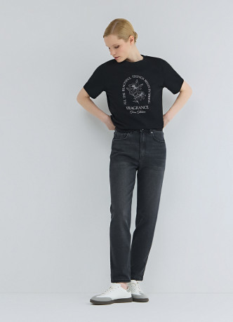 Футболка с принтом