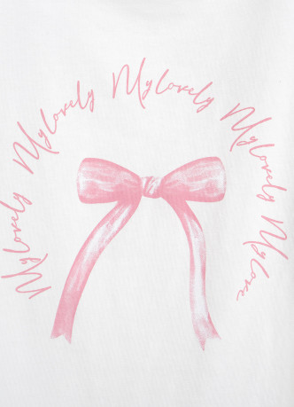 Футболка пижамная для девочек