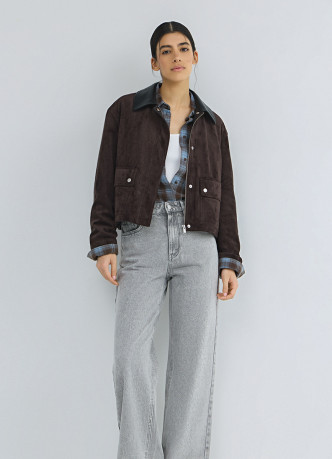 Замшевая куртка