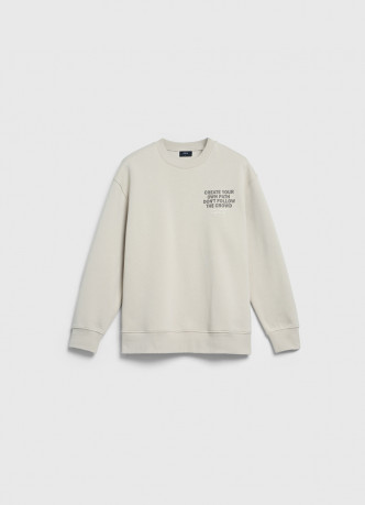 Базовый свитшот с принтом