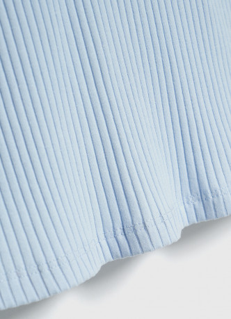 Поло в рубчик для девочек