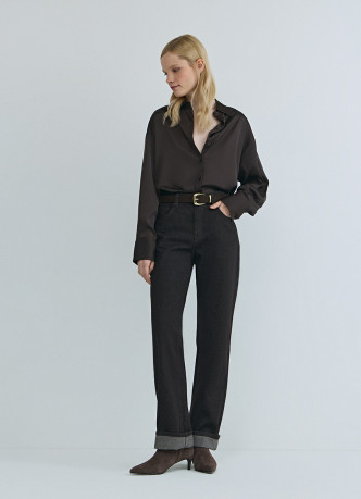 Блузка из сатина