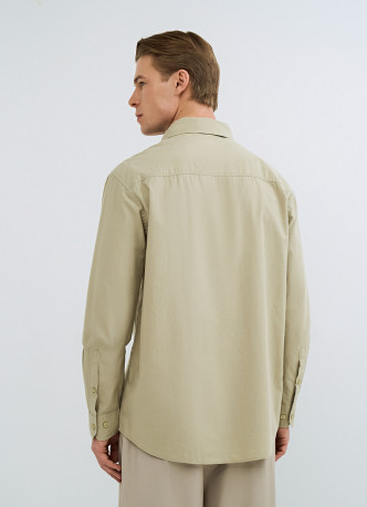 Рубашка из хлопка и лиоцелла