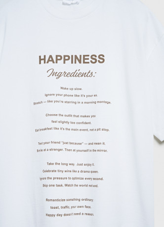 Футболка оверсайз с принтом