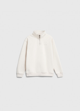 Свитшот с воротником-стойкой на молнии для мальчиков