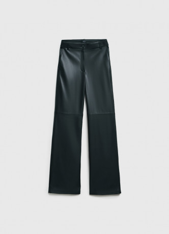 Брюки из искусственной кожи