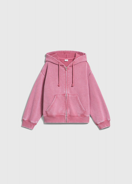 

Толстовка на молнии для девочек, Розовый