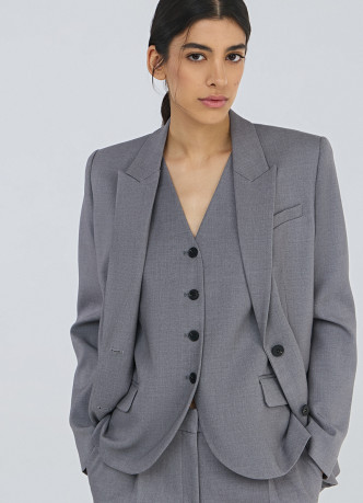 Однобортный жакет