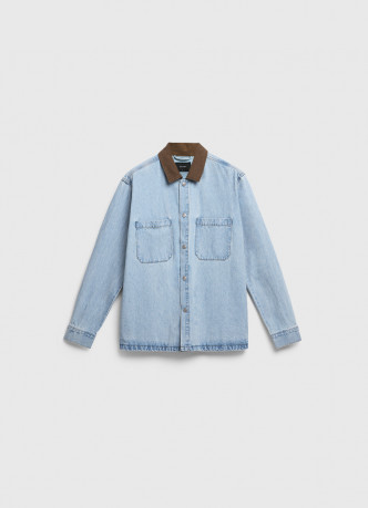 Джинсовая рубашка