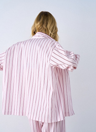 Рубашка пижамная в полоску