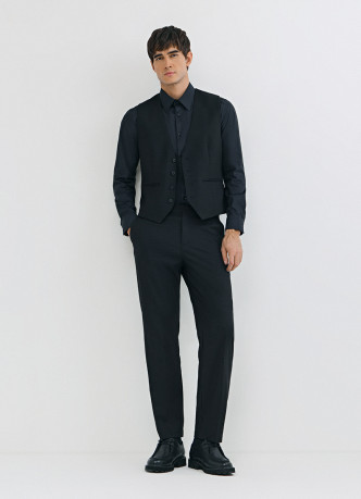 Рубашка с острым воротником