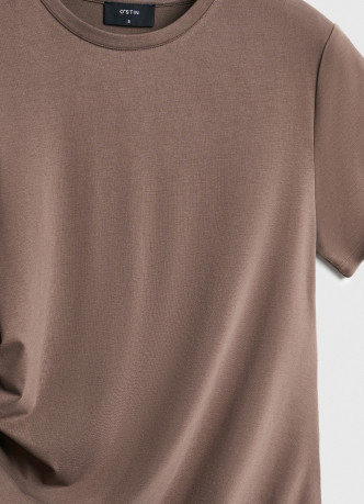 Футболка с драпировкой