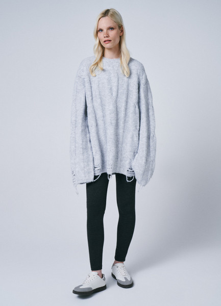 

Трикотажные легинсы, Серый