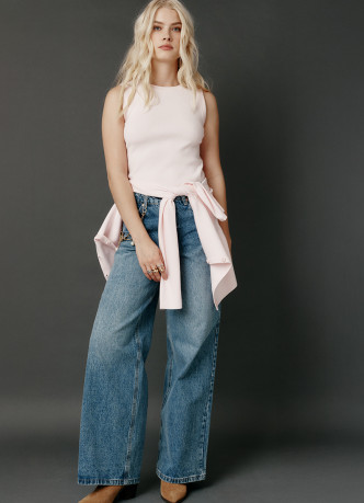 Базовая майка из трикотажа