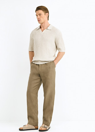 Брюки изо льна